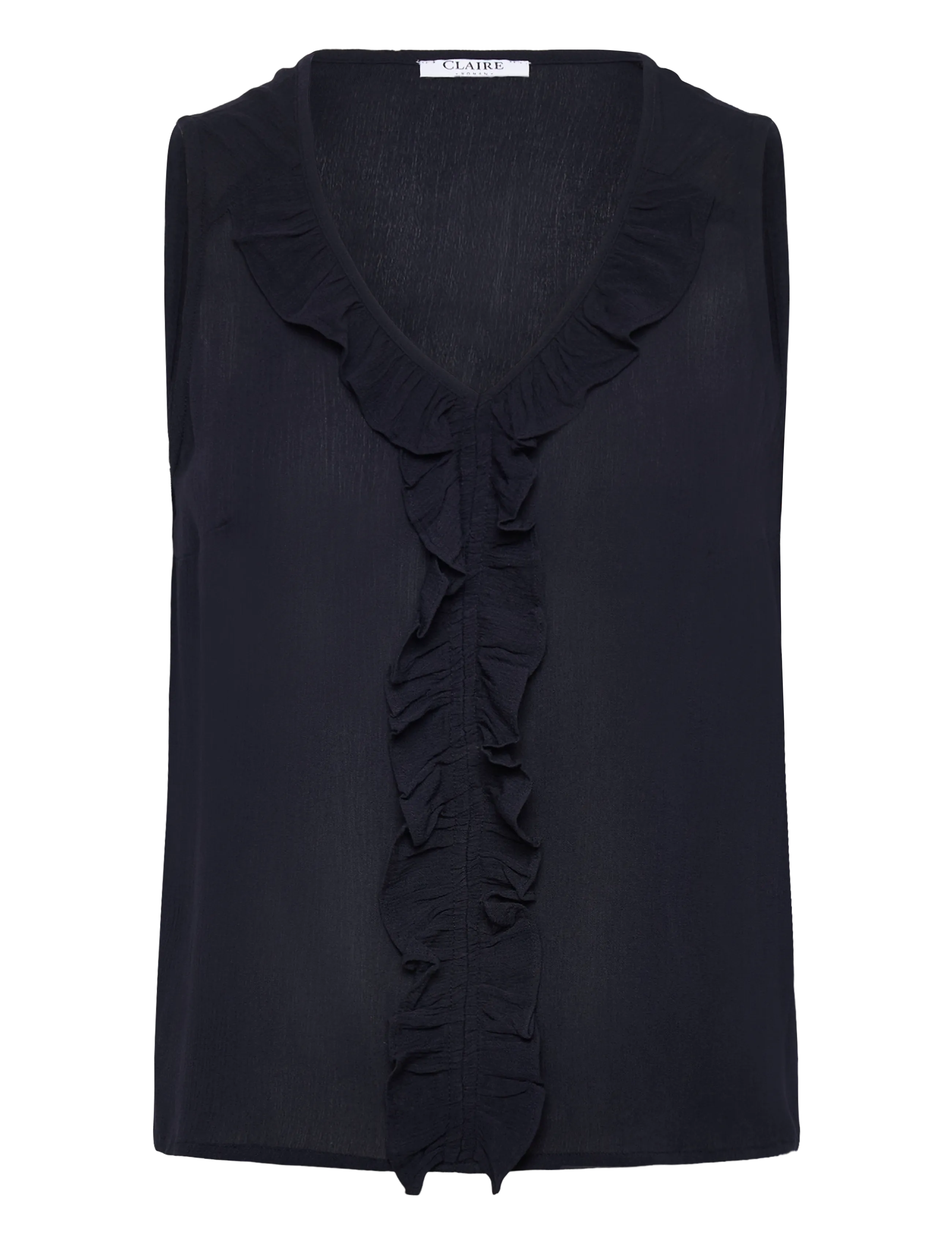 Claire Woman Cwsabilla - Ärmellose blusen - DARK NAVY / navy