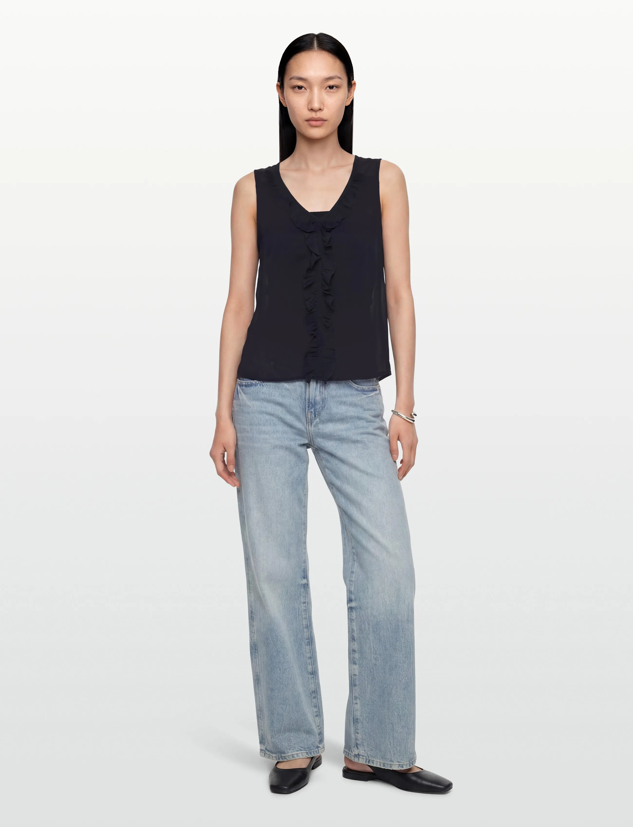 Claire Woman - Cwsabilla - bluzki bez rękawów - dark navy - 0