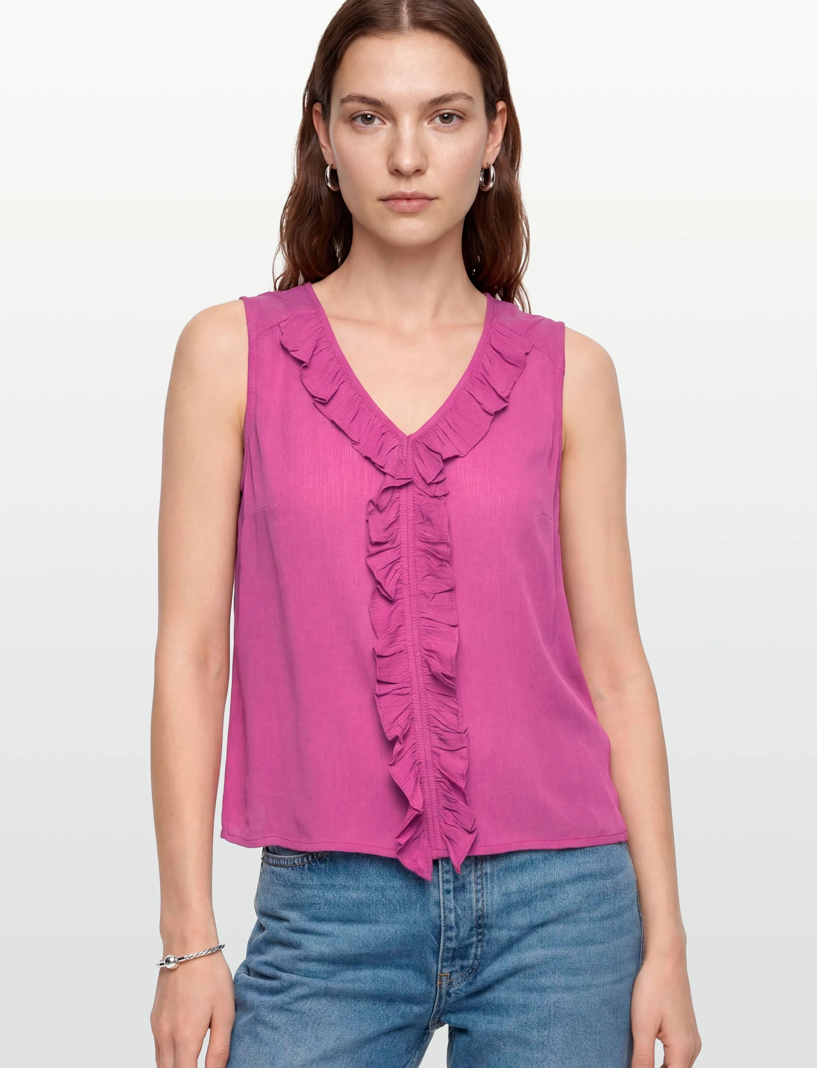 Claire Woman - Cwsabilla - Ärmellose blusen - fiji pink - 3