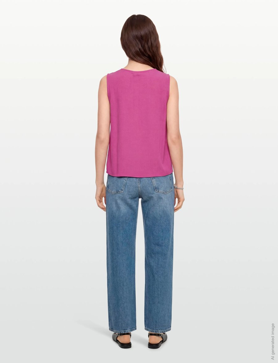 Claire Woman - Cwsabilla - Ärmellose blusen - fiji pink - 4