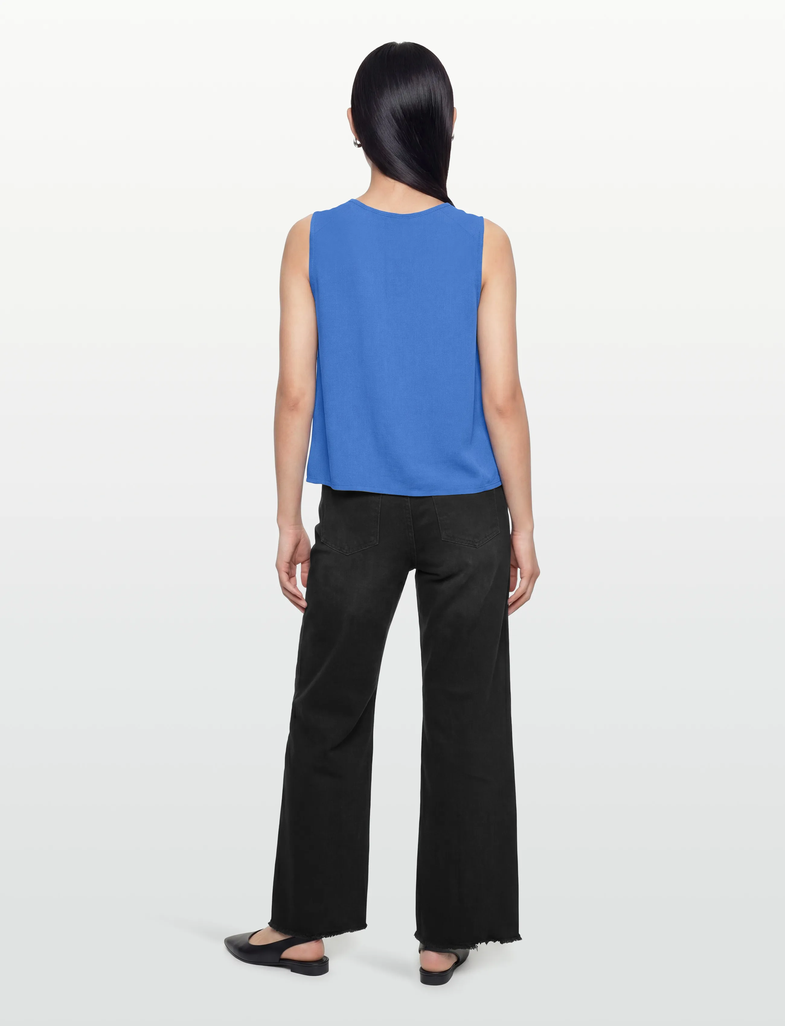 Claire Woman - Cwsabilla - Ärmellose blusen - marina - 4