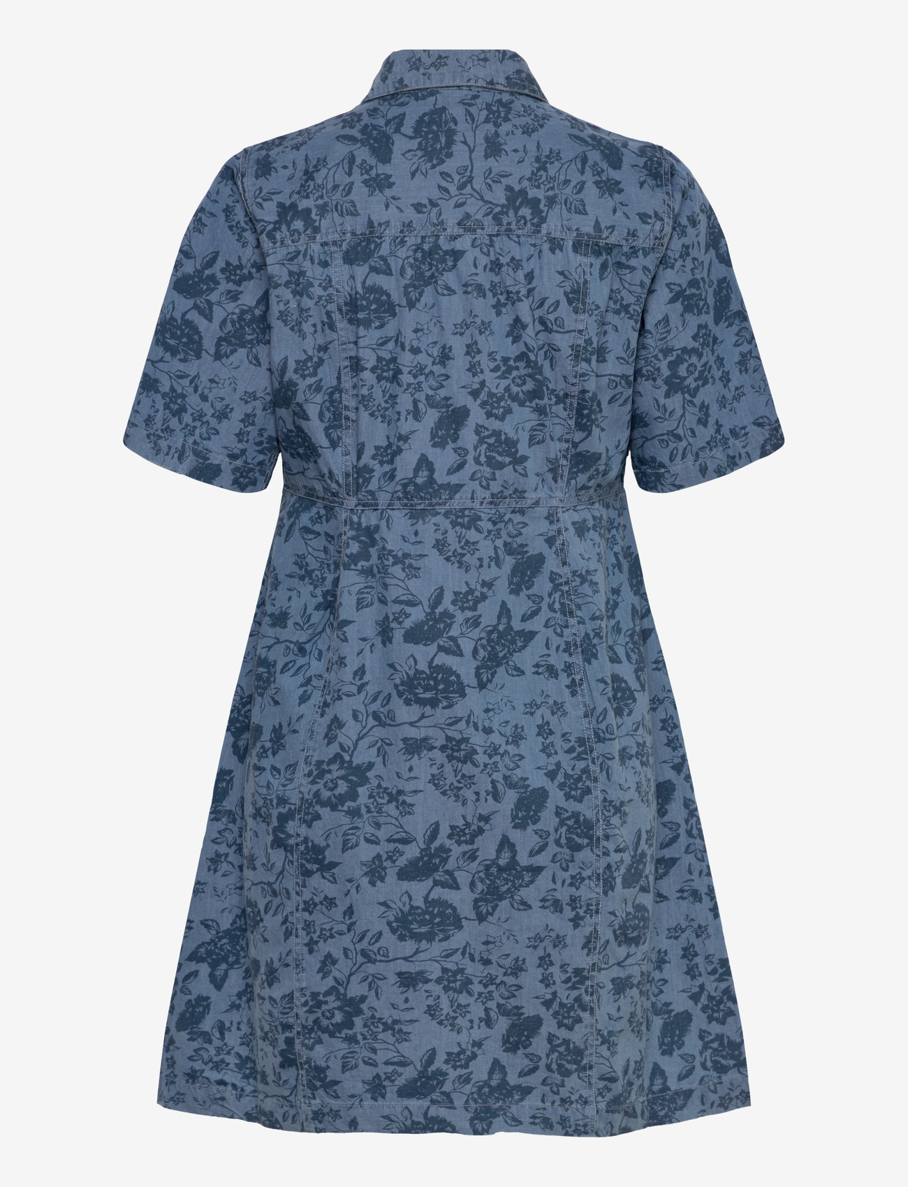 Claire Woman - Cwdaisymariia - skjortekjoler - medium blue denim - 1