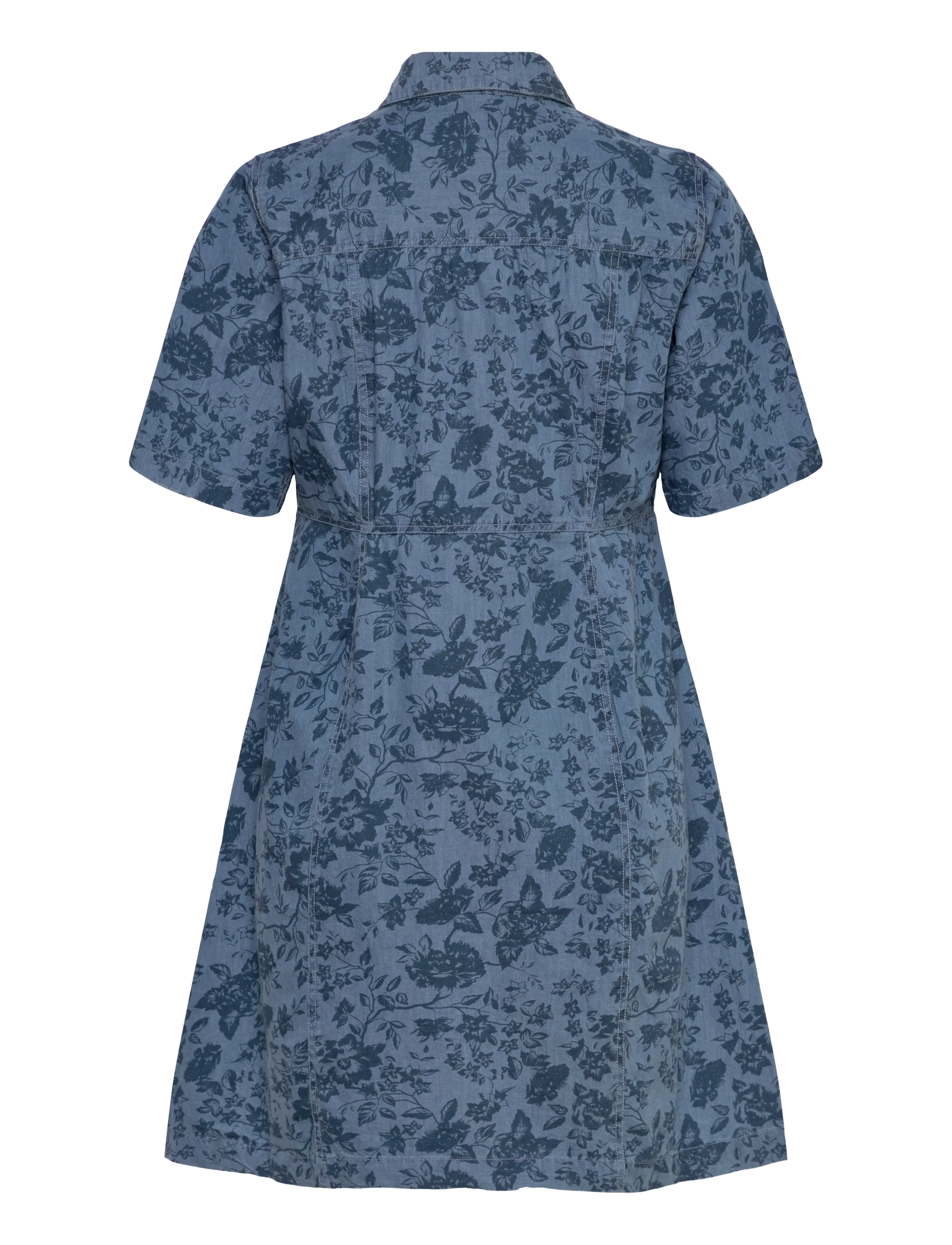 Claire Woman - Cwdaisymariia - shirt dresses - medium blue denim - 1