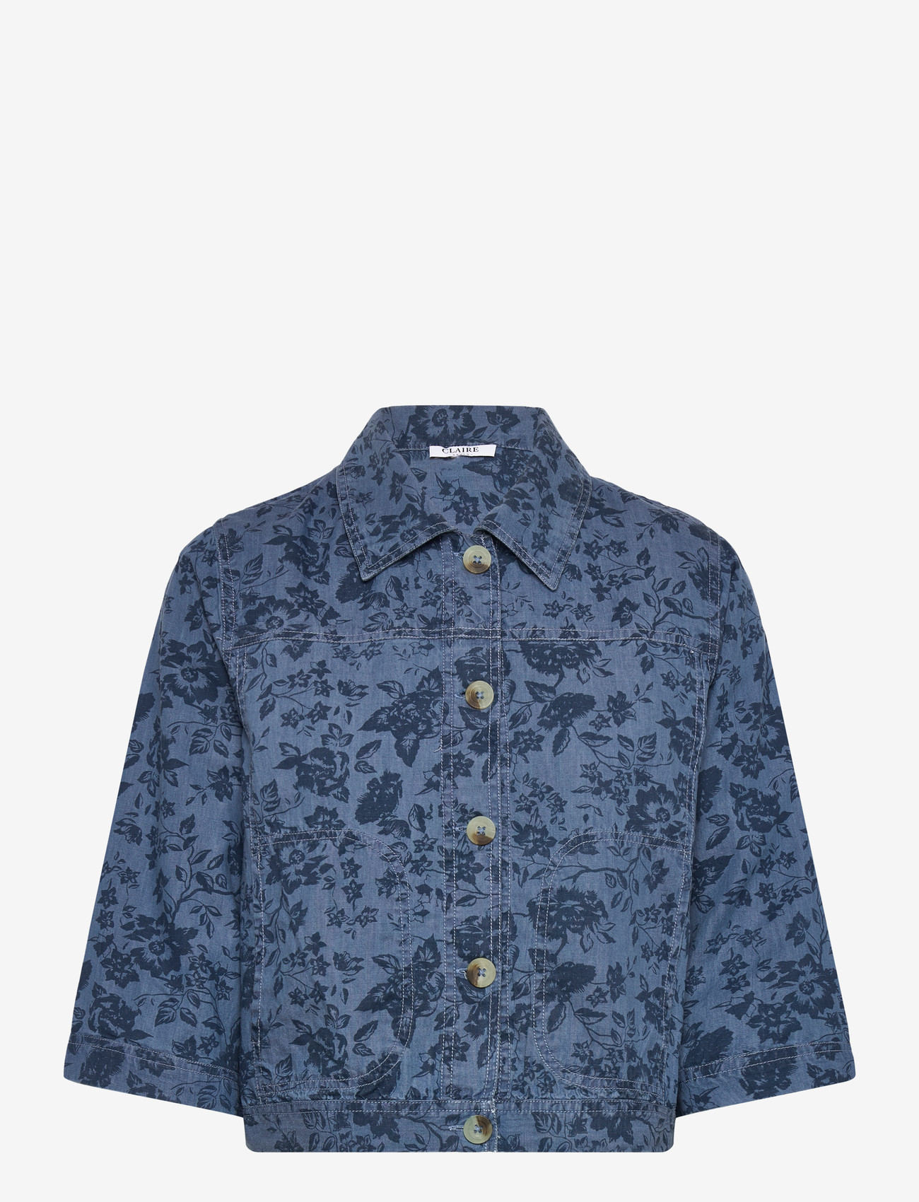 Claire Woman - Cweffie - forårsjakker - medium blue denim - 0