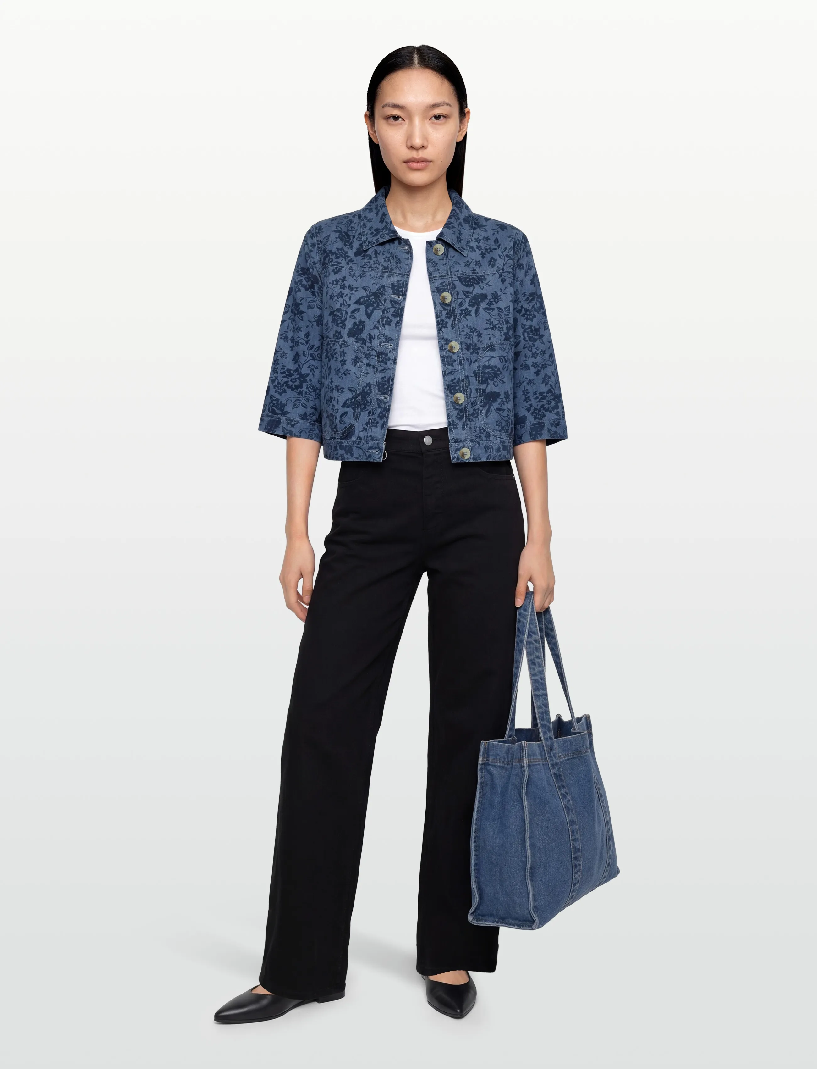 Claire Woman Cweffie - Jacken - MEDIUM BLUE DENIM / blue