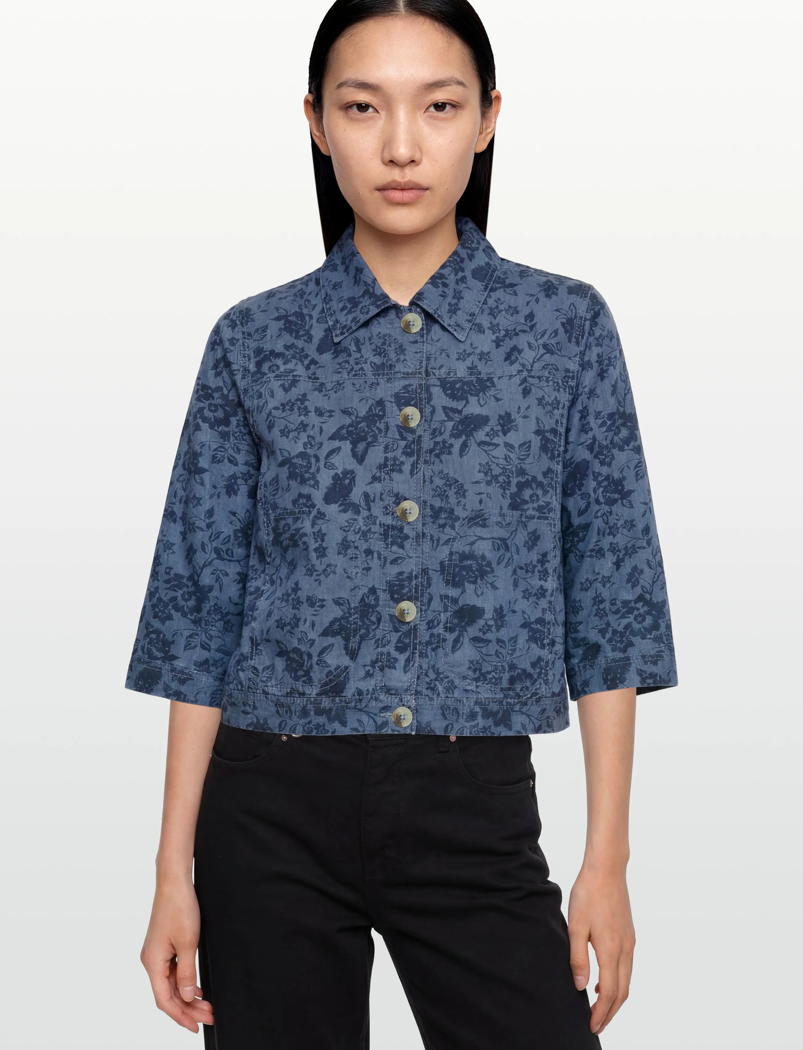 Claire Woman - Cweffie - frühlingsjacken - medium blue denim - 3