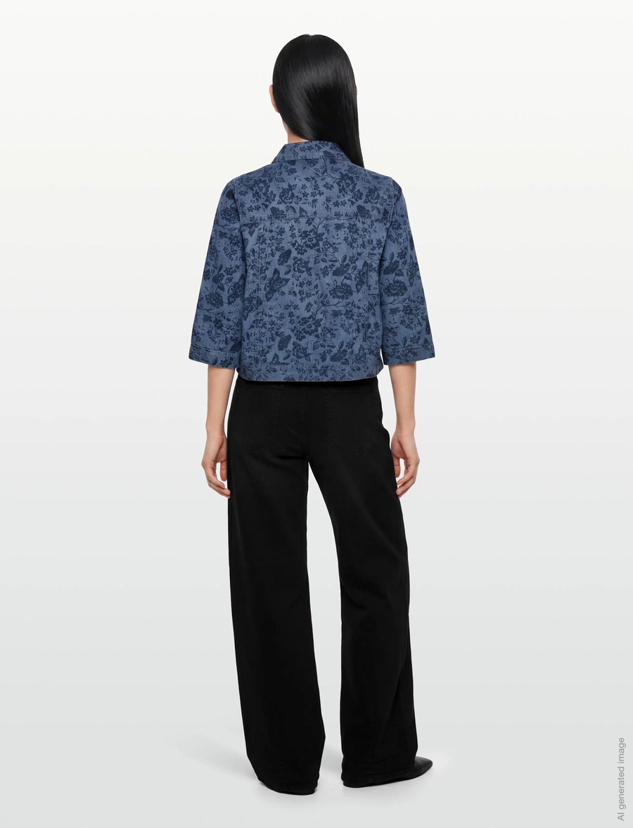 Claire Woman - Cweffie - frühlingsjacken - medium blue denim - 4
