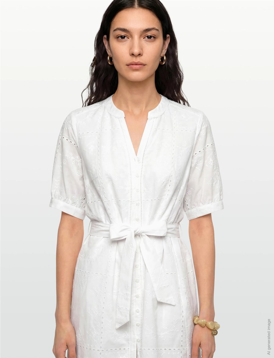 Claire Woman - Cwkathalina - zomerjurken - white - 4
