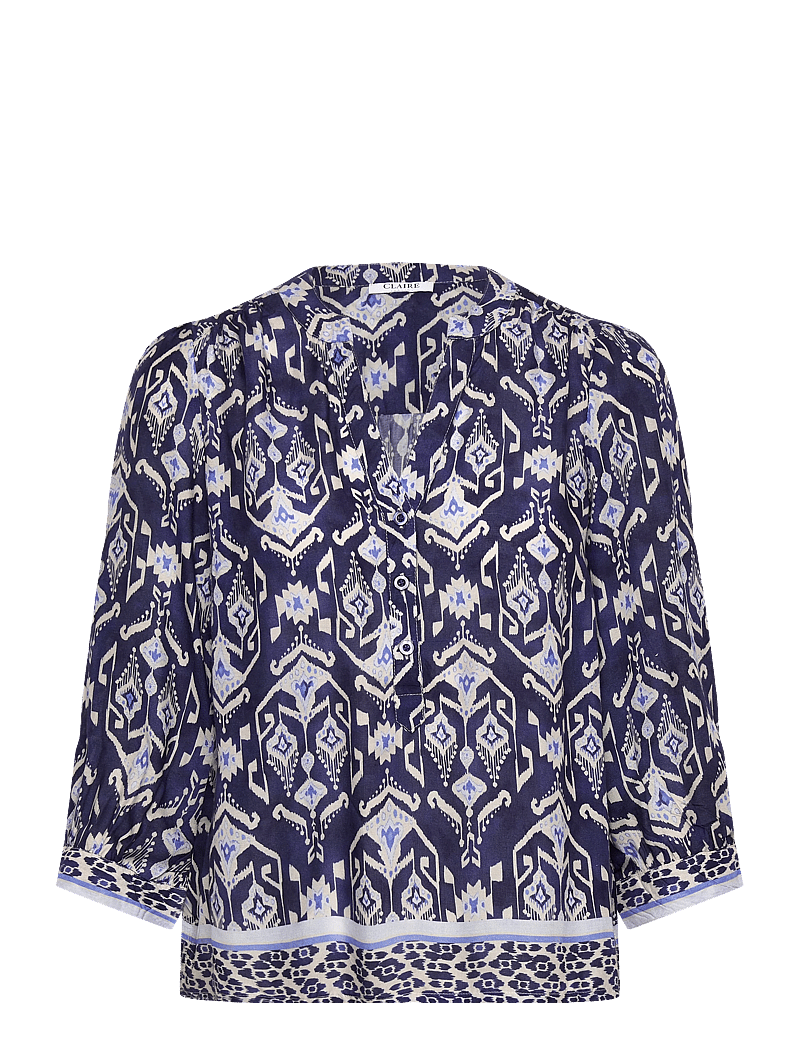 Claire Woman - Cwsaharra - langærmede bluser - blueprint - 0