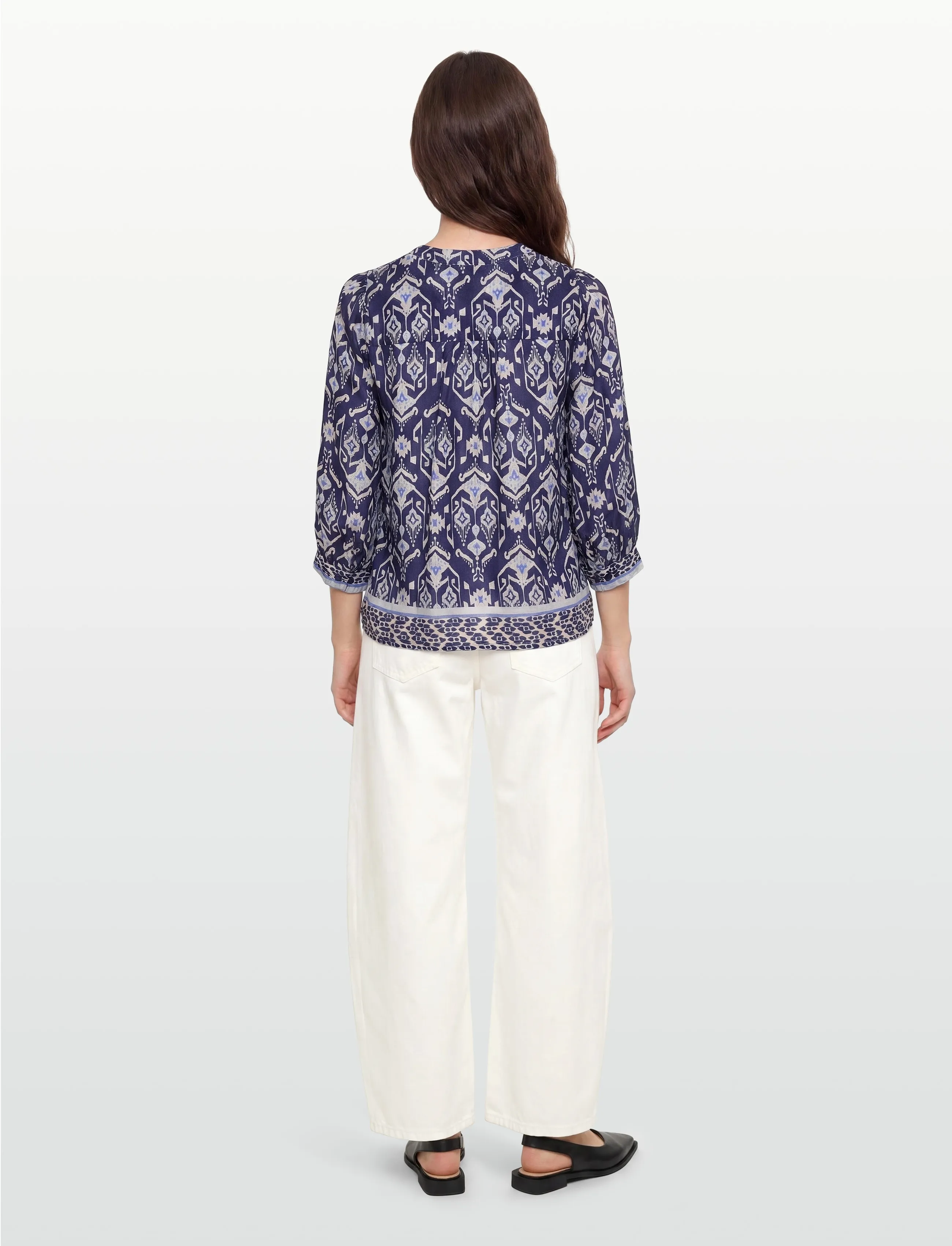 Claire Woman - Cwsaharra - langærmede bluser - blueprint - 4