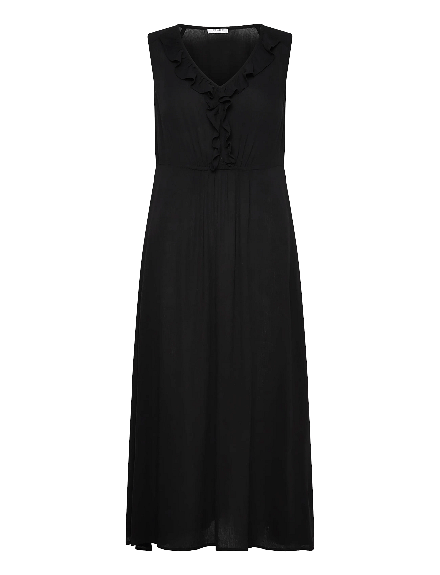 Claire Woman - Cwdilan - midi dresses - black - 0