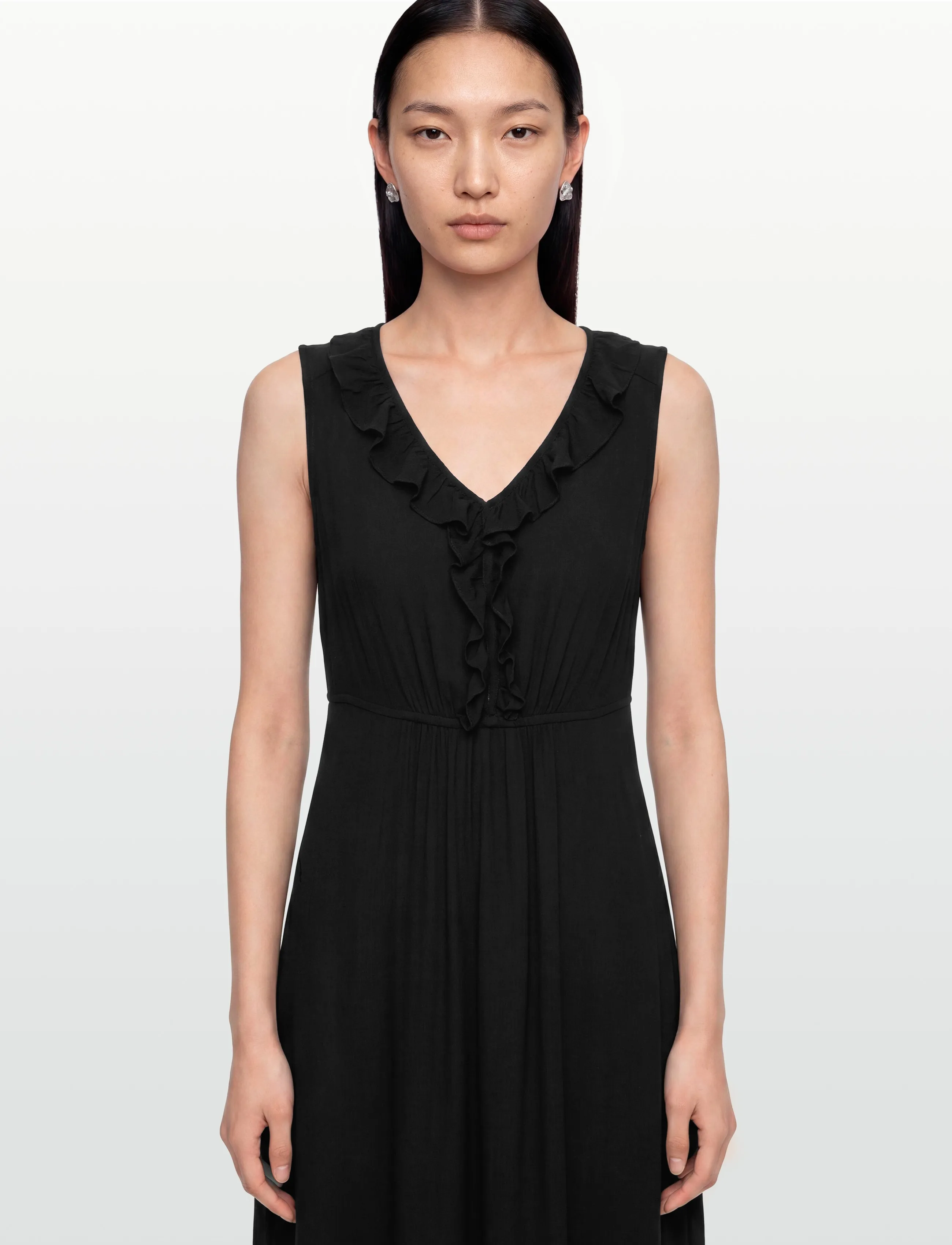 Claire Woman - Cwdilan - midi dresses - black - 3