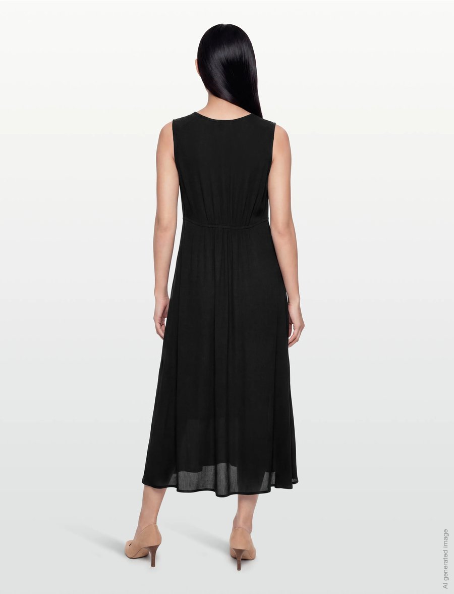 Claire Woman - Cwdilan - midi dresses - black - 4