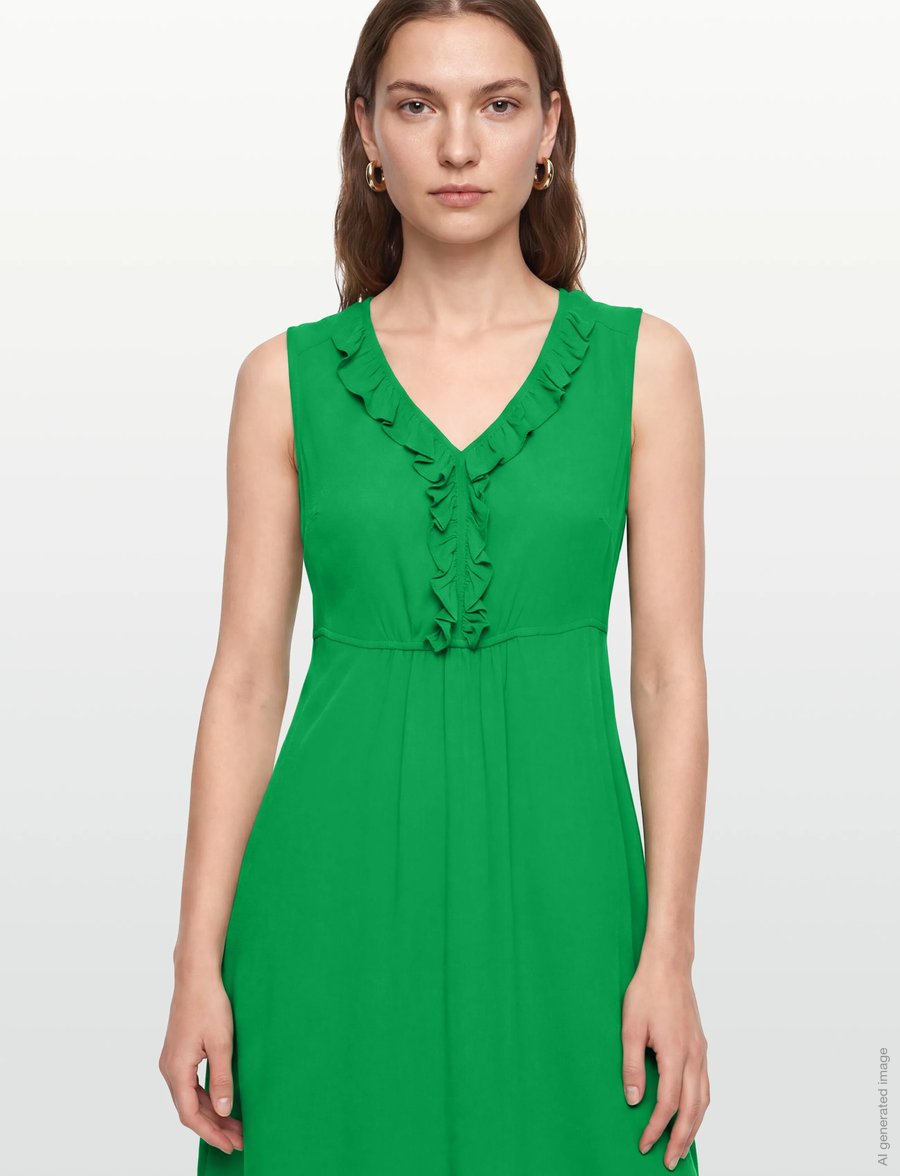 Claire Woman - Cwdilan - midikleider - green bee - 3