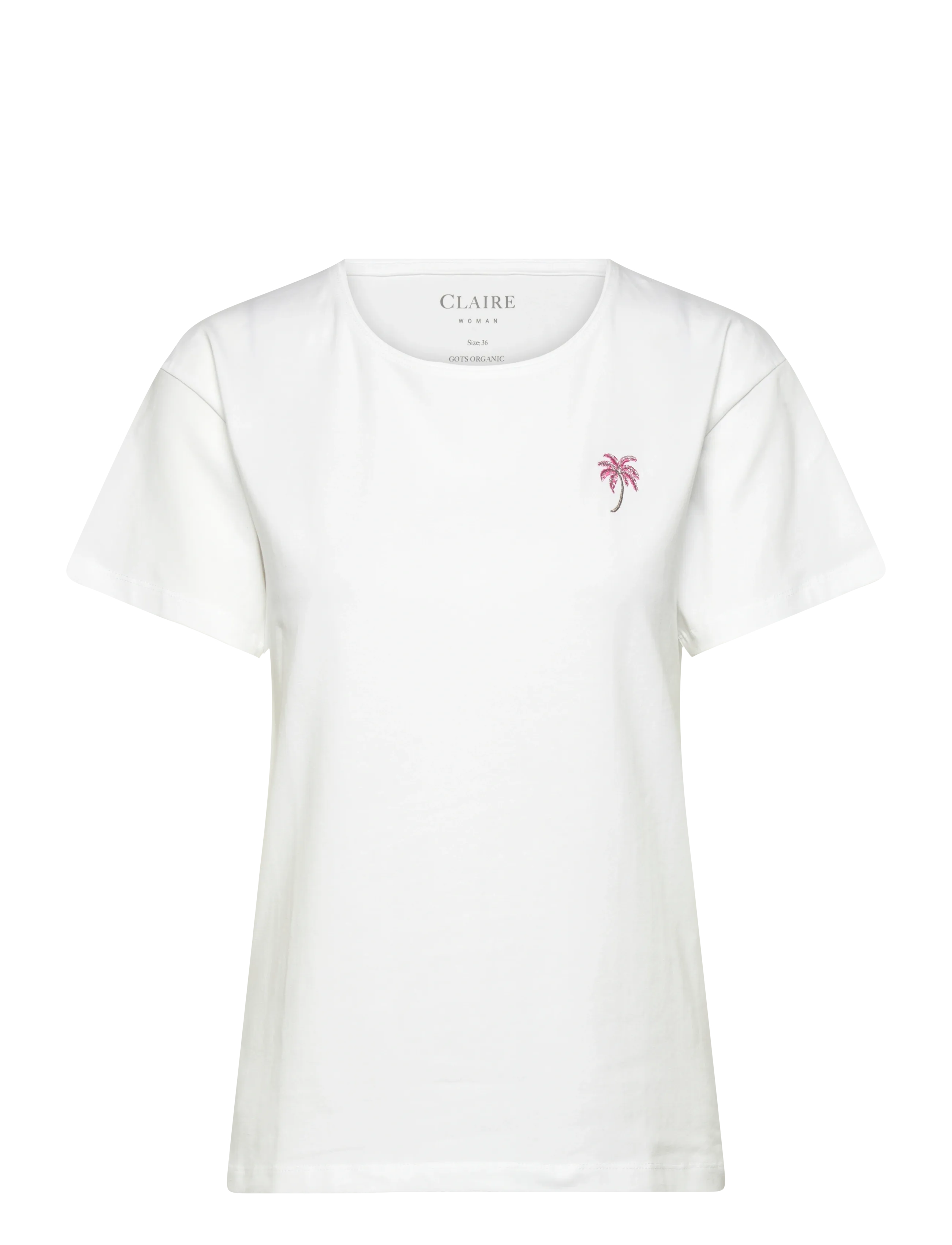 Claire Woman Cwalouette - Kleidung - FIJI PINK / white