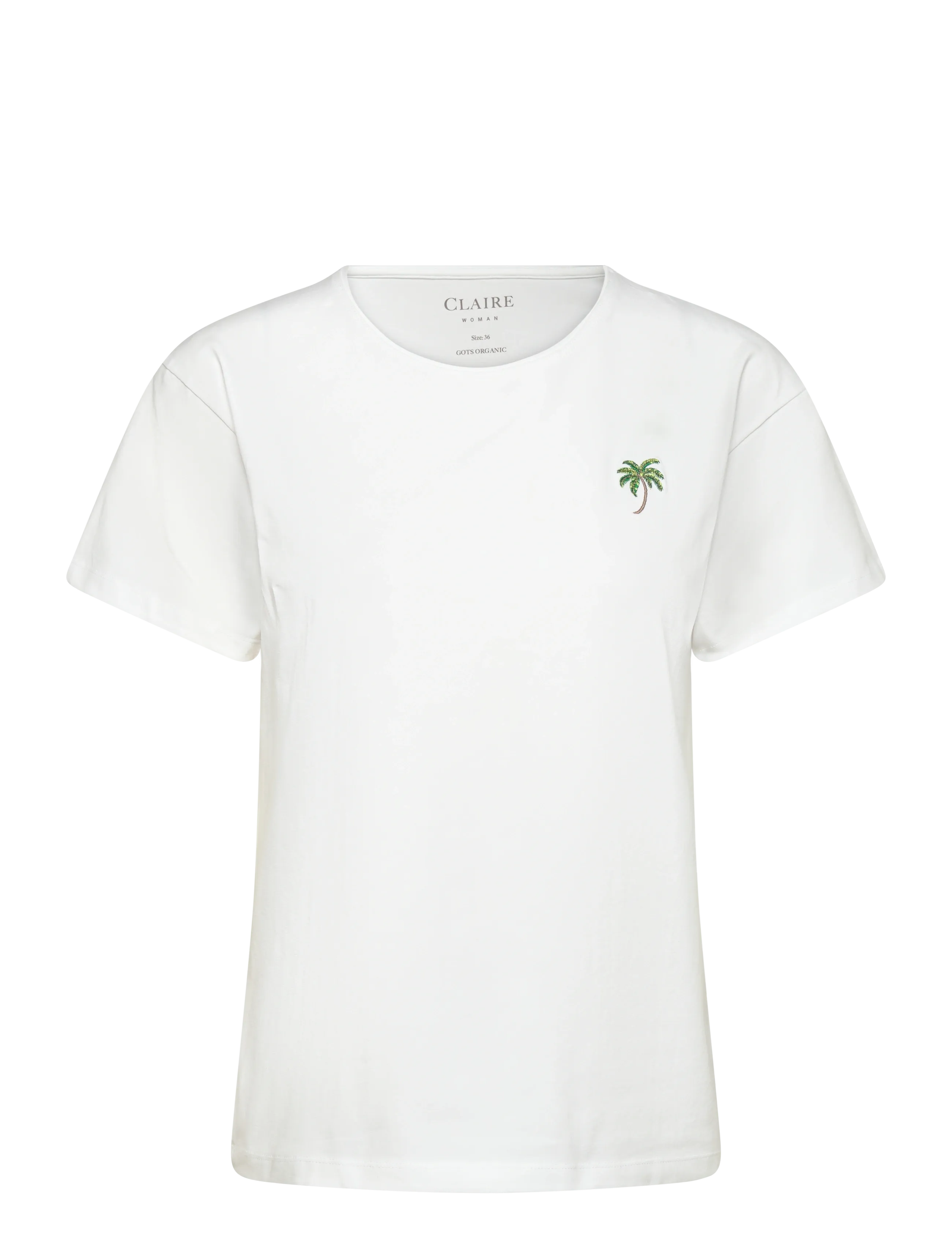 Claire Woman Cwalouette - Kleding - GREEN BEE / white