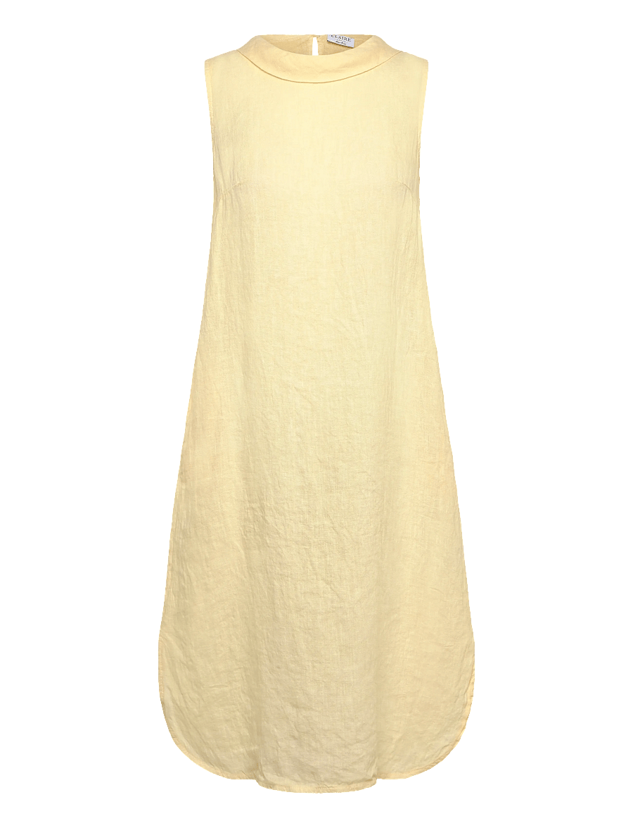 Claire Woman - Cwkarrie - midi kjoler - pale yellow - 0