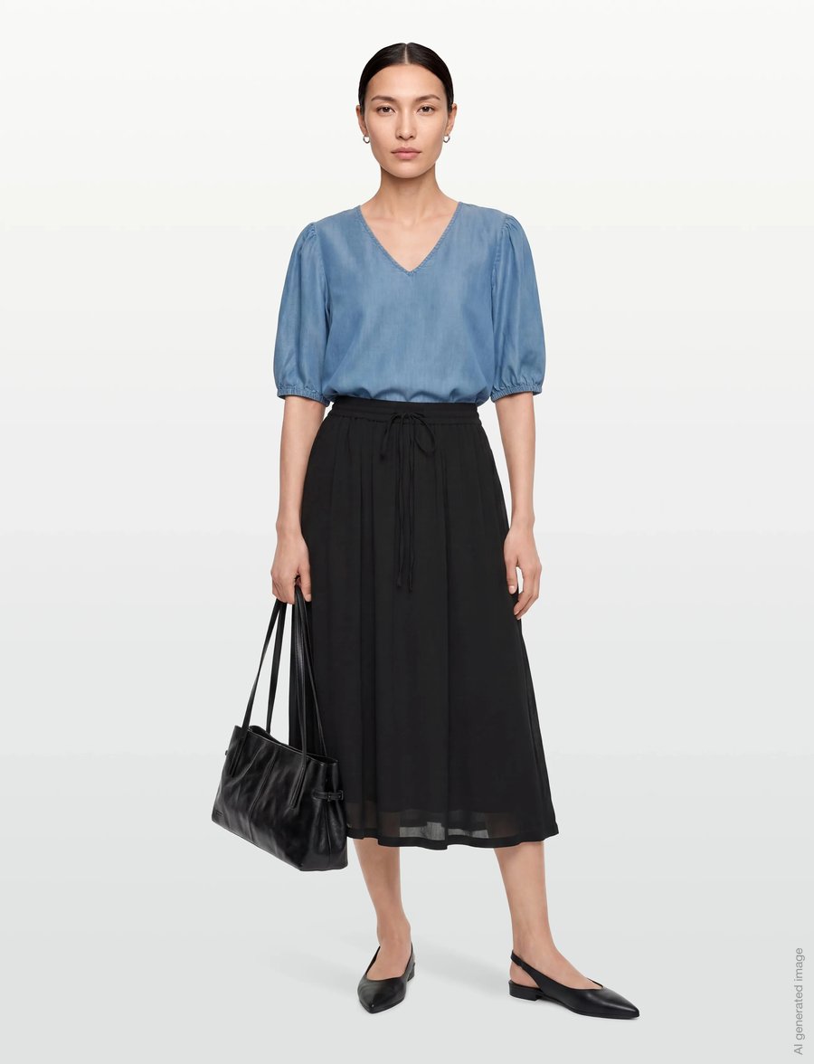 Claire Woman - Cwnyanna - midi nederdele - black - 0