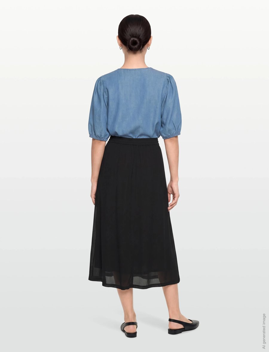 Claire Woman - Cwnyanna - midi nederdele - black - 4