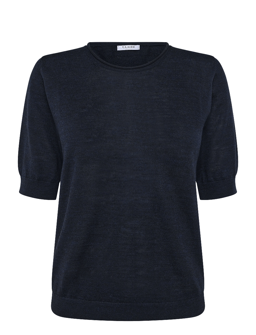 Claire Woman - Cwpanilla - pullover - dark navy melange - 1