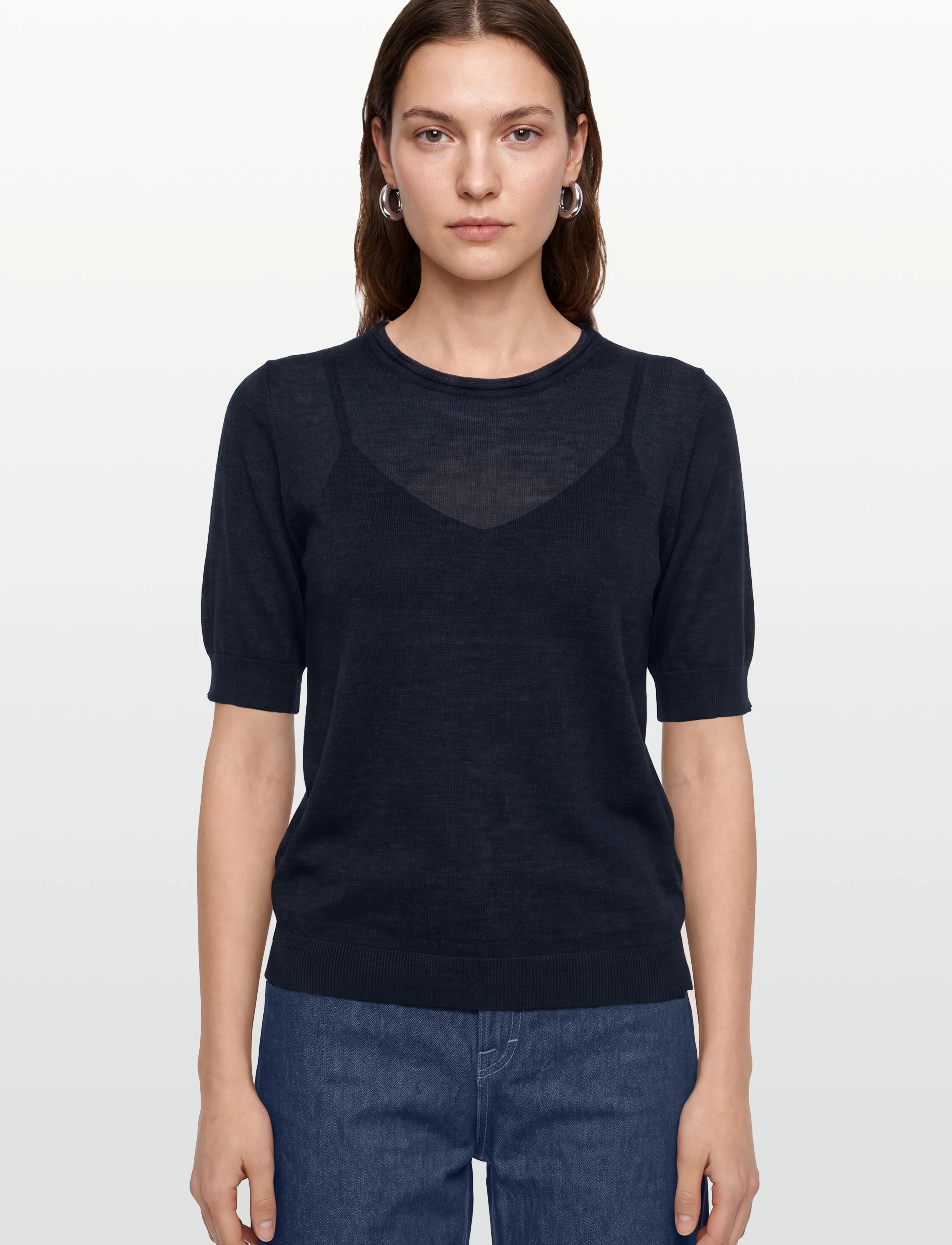 Claire Woman - Cwpanilla - pullover - dark navy melange - 3