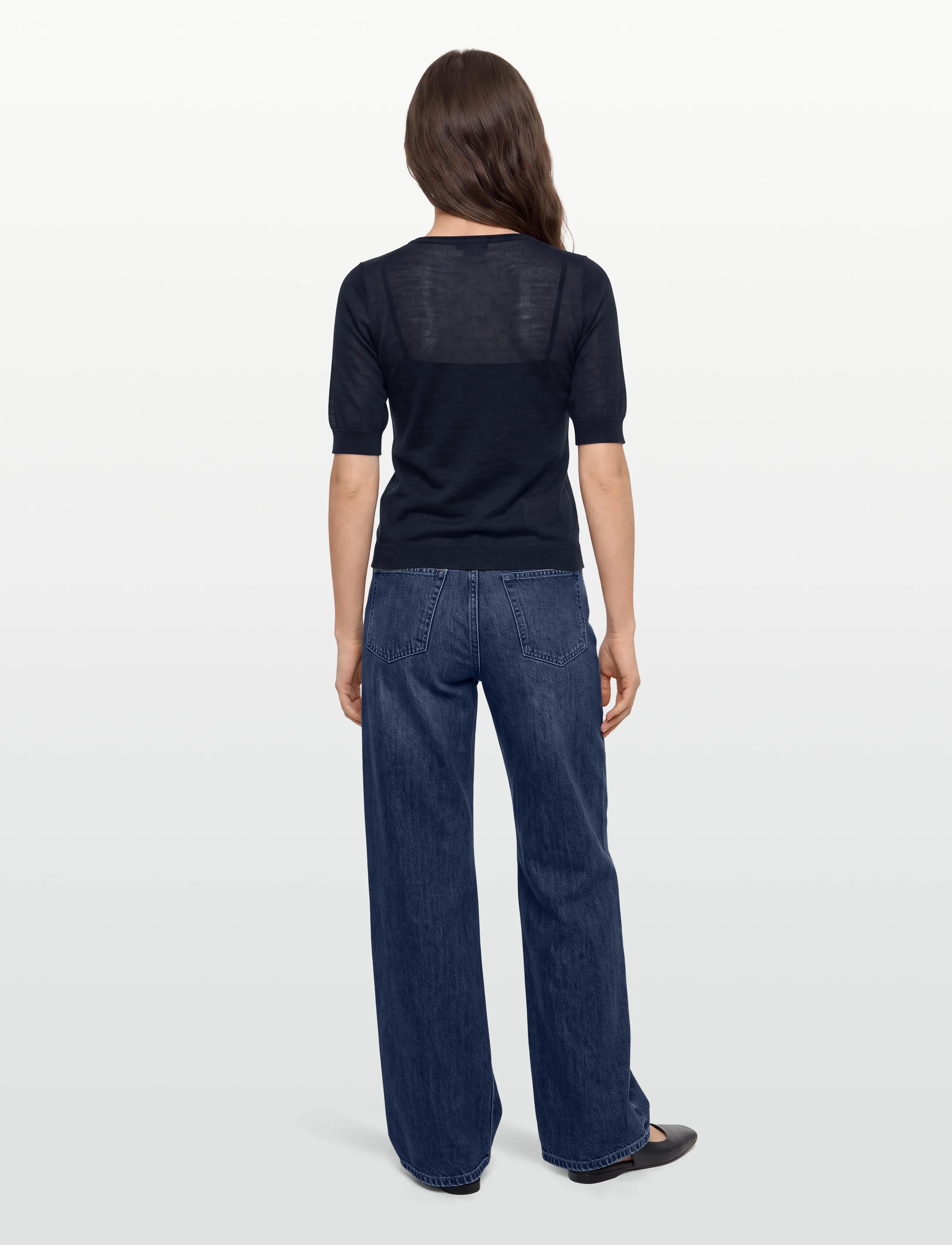 Claire Woman - Cwpanilla - pullover - dark navy melange - 4