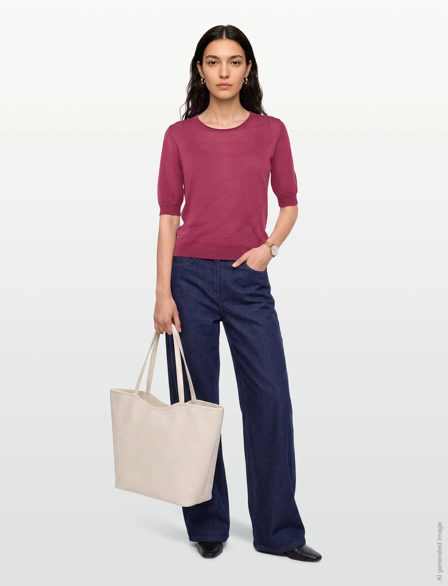 Claire Woman - Cwpanilla - pullover - pinky melange - 0