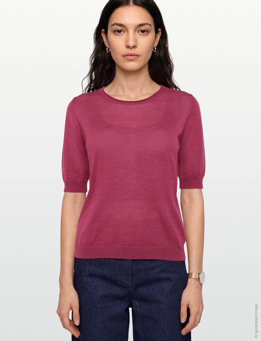 Claire Woman - Cwpanilla - pullover - pinky melange - 3
