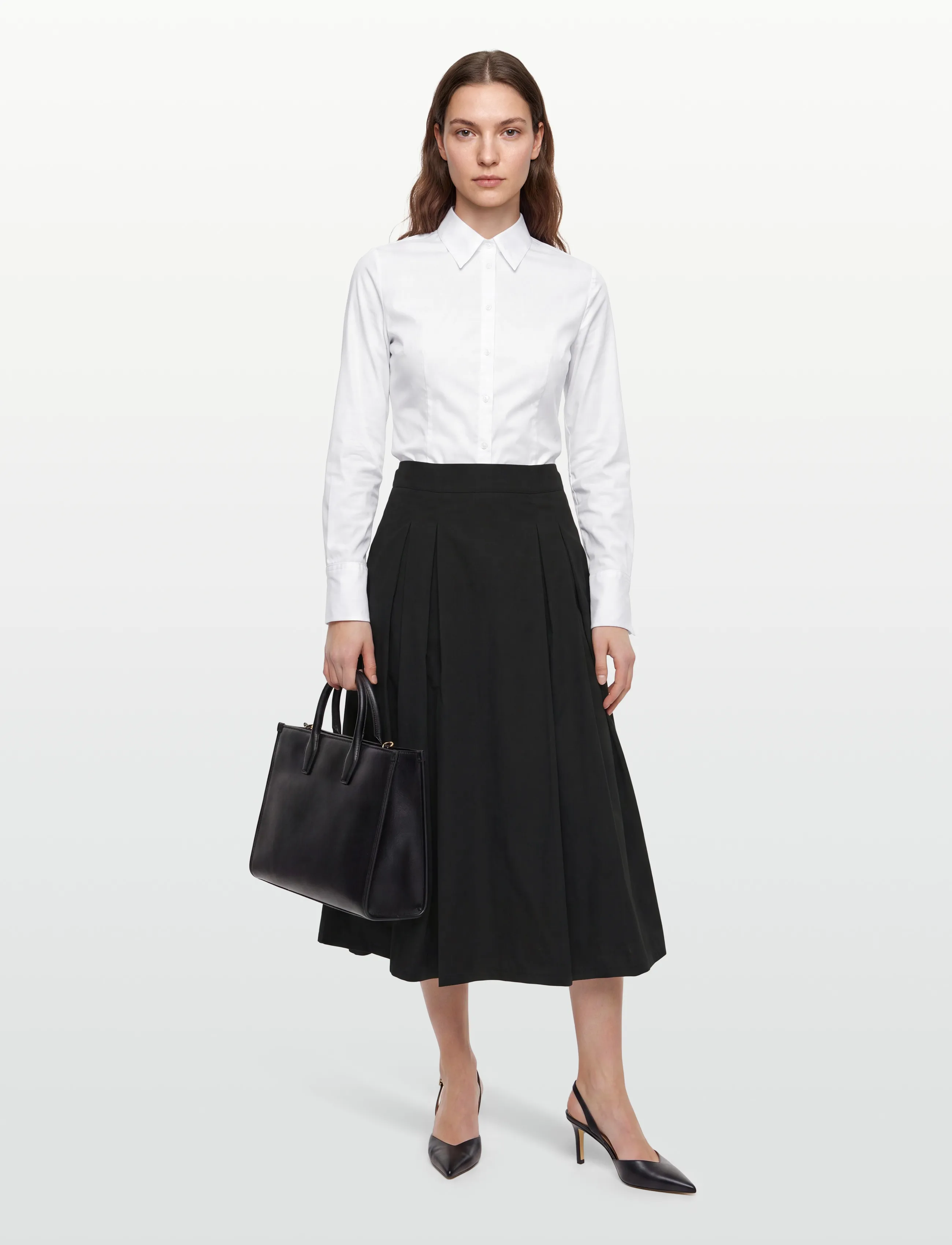 Claire Woman - Cwnunia - plisseeritud seelikud - black - 0