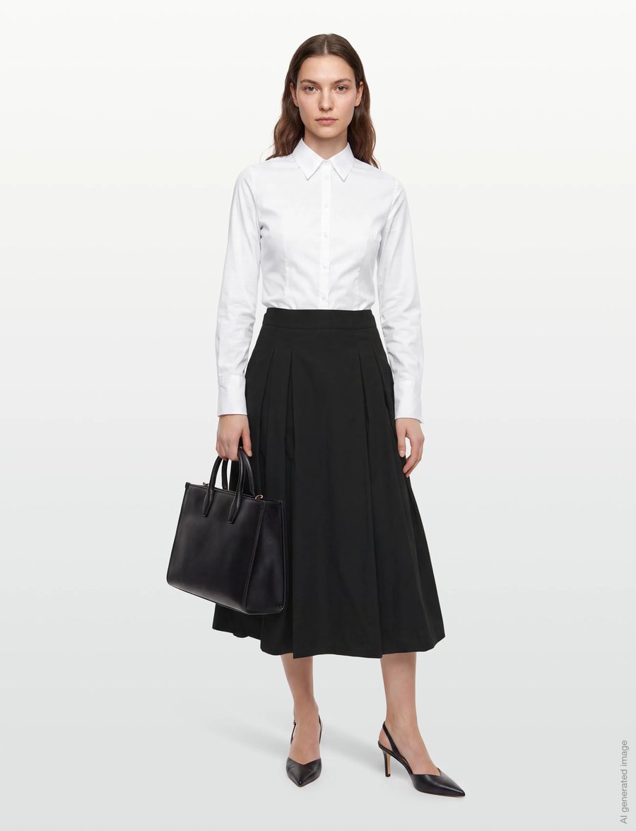 Claire Woman - Cwnunia - plisserede nederdele - black - 0