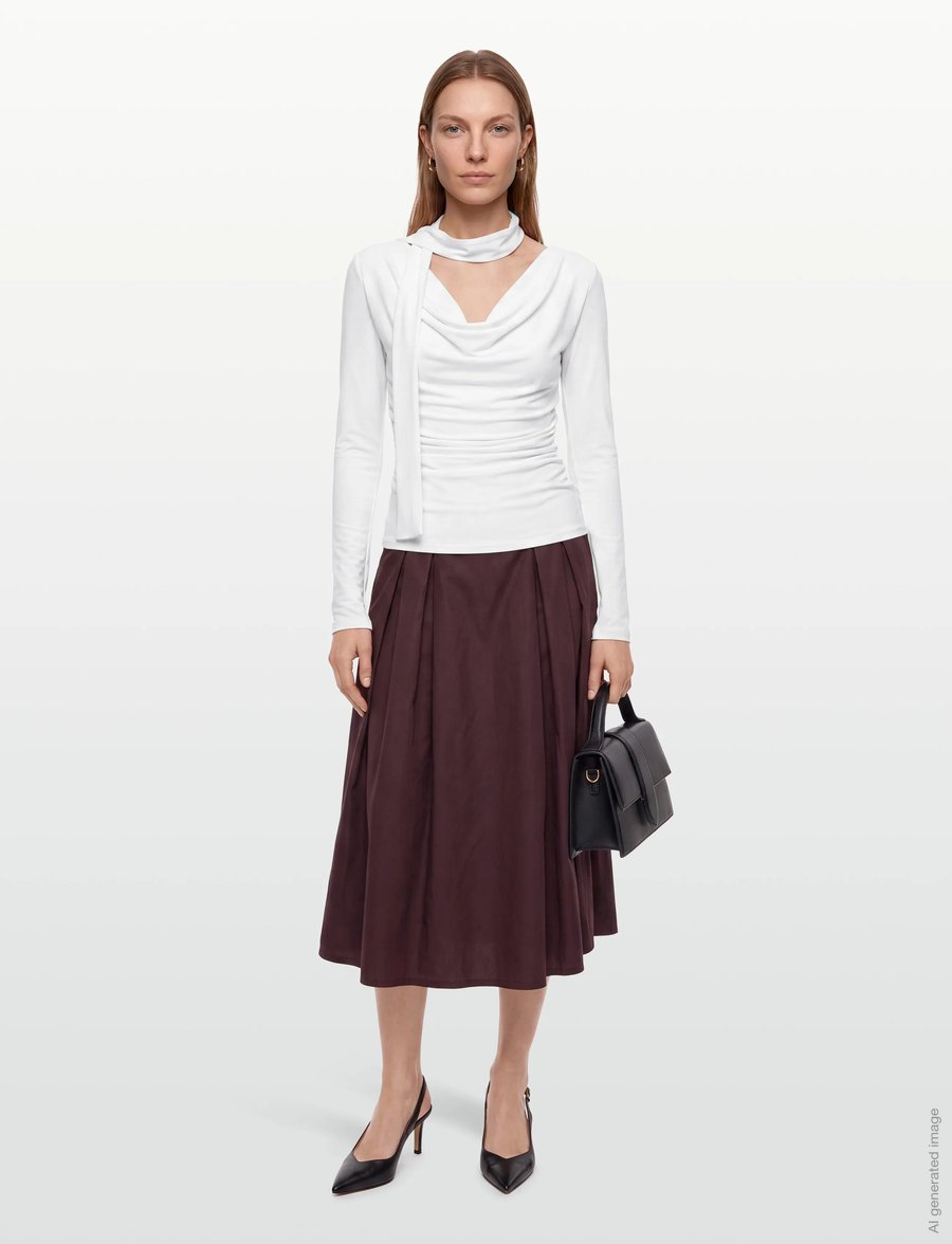 Claire Woman - Cwnunia - plisserede nederdele - fig - 0