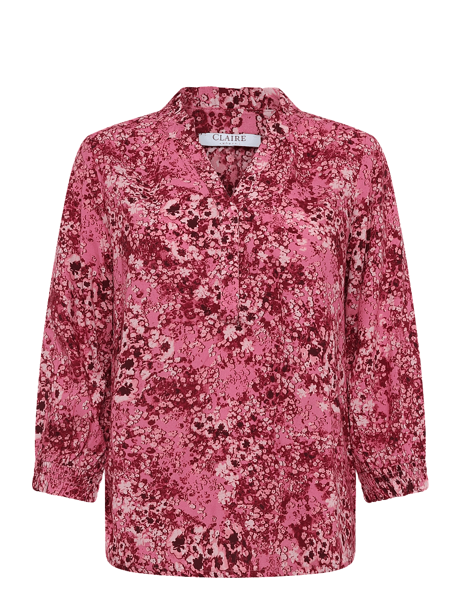 Claire Woman - Cwsadie - långärmade skjortor - wild rose - 0