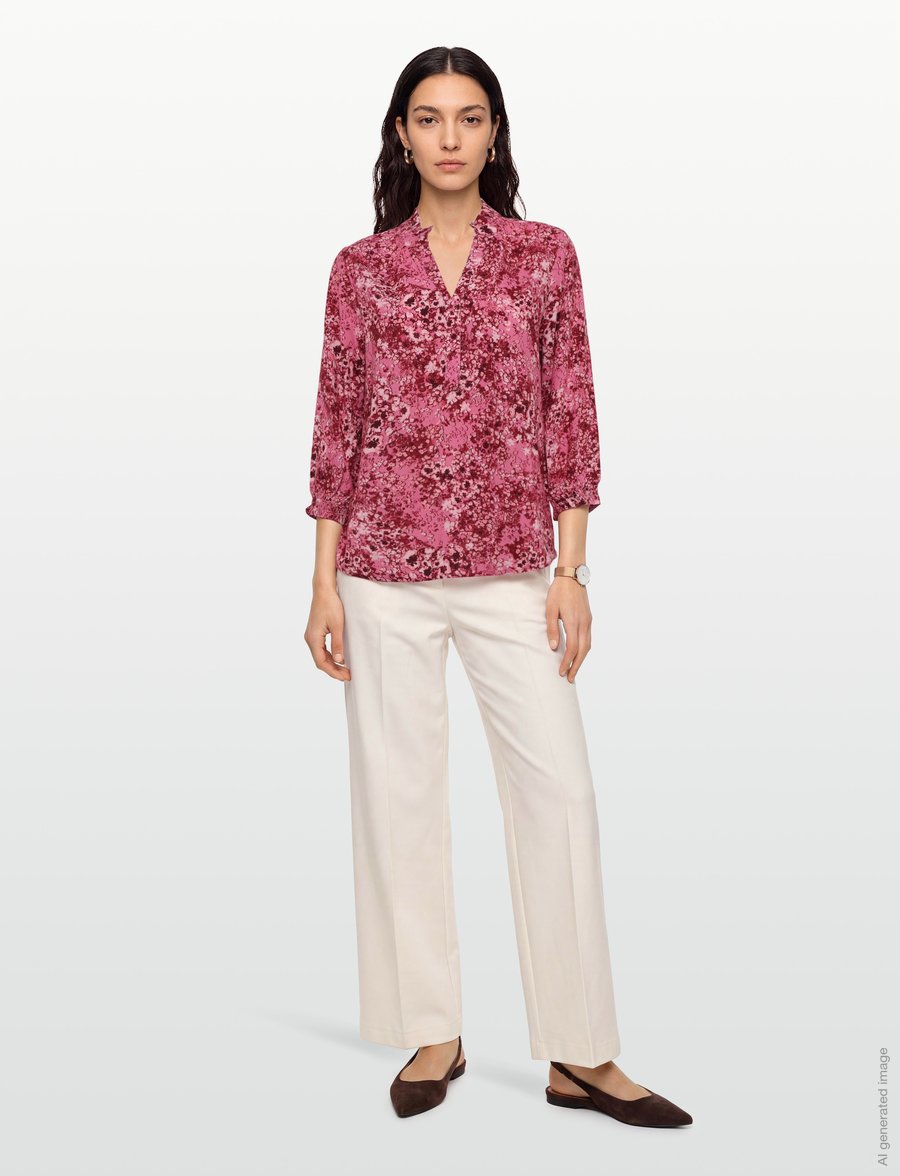 Claire Woman - Cwsadie - långärmade skjortor - wild rose - 0