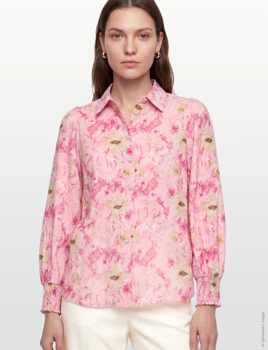 Claire Woman - Cwrhona - langærmede bluser - pink touch - 3