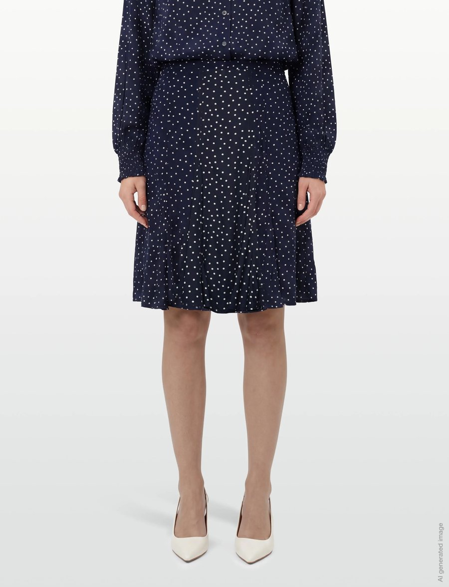Claire Woman - Cwnatika - midi skirts - dark navy - 3
