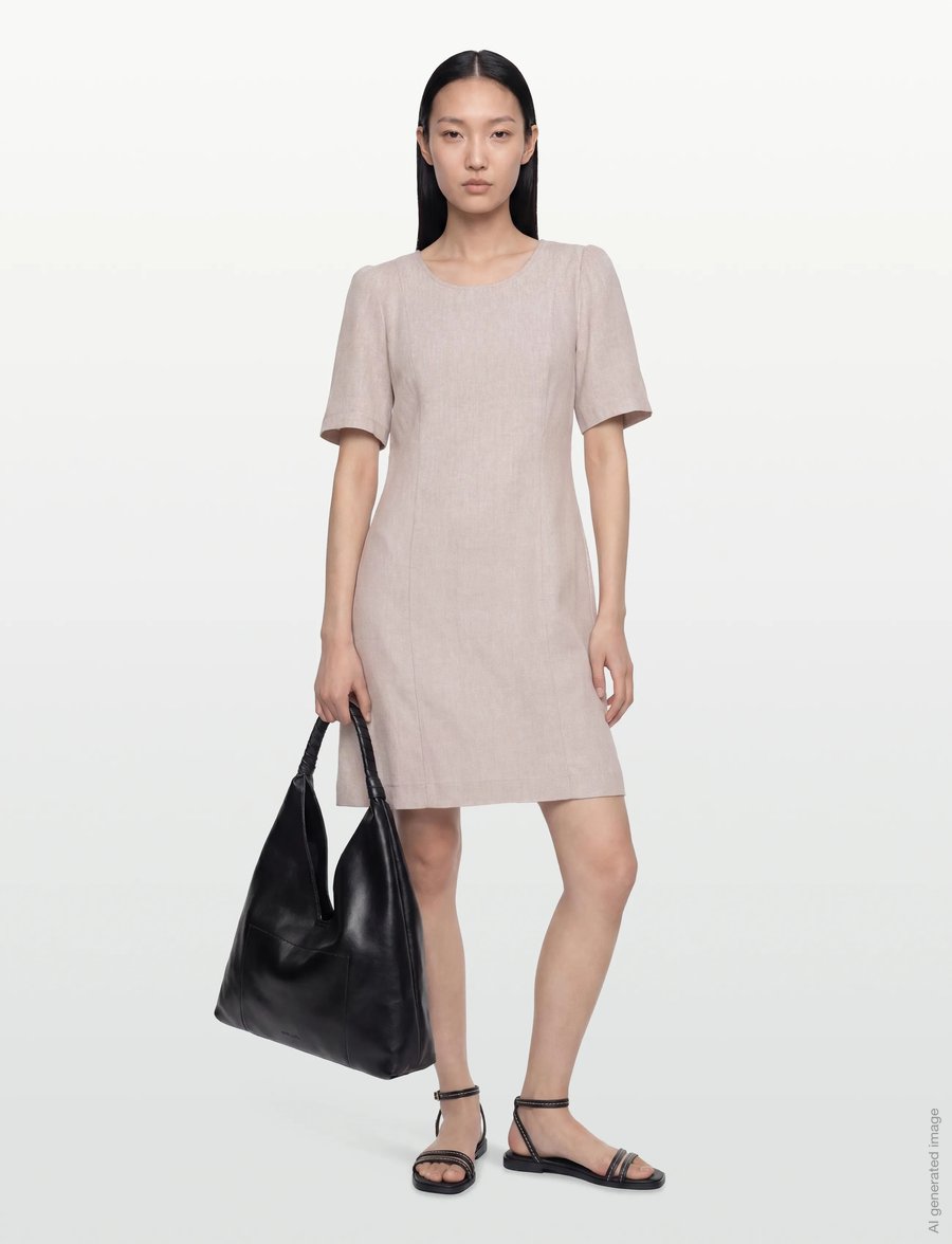 Claire Woman - Cwdorah - short dresses - umber - 0