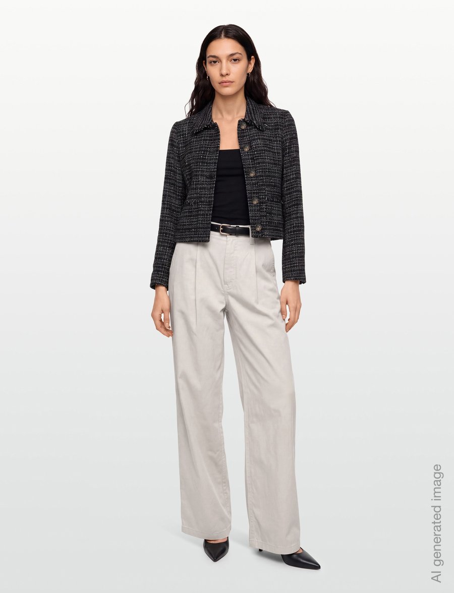 Claire Woman - CWEaemilie - korta kavajer - black - 0