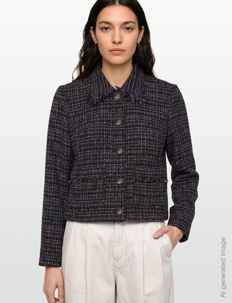 Claire Woman - CWEaemilie - korta kavajer - black - 3