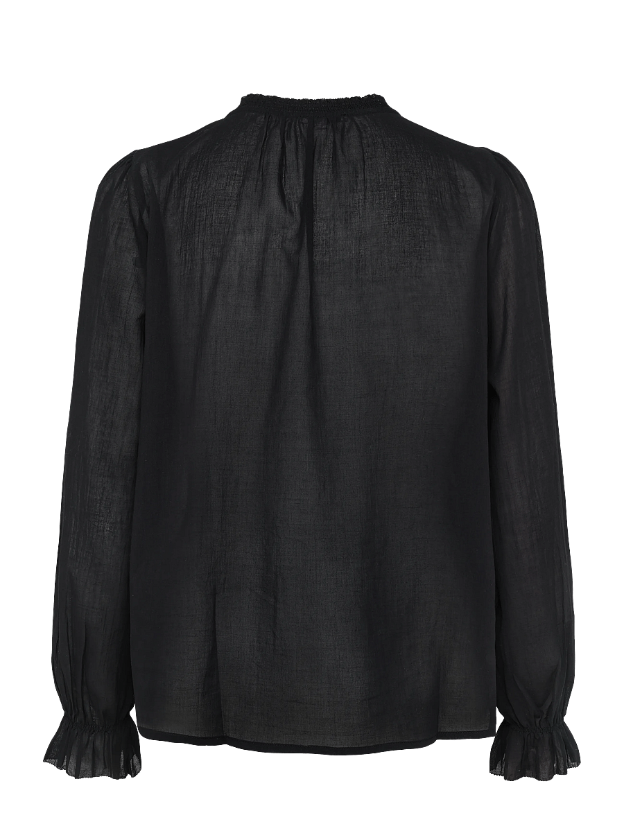 Claire Woman - Cwsevilla - långärmade blusar - black - 1