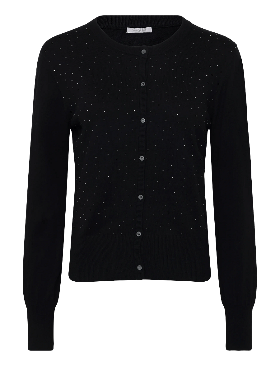 Claire Woman - CWCamillaroze - strickjacken - 3244 black - 0