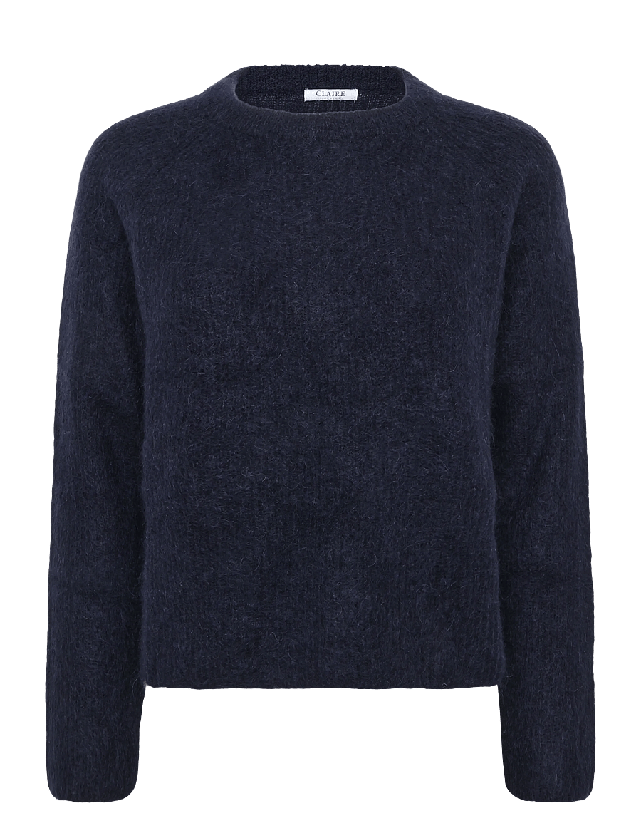 Claire Woman - CWPhiline - pullover - dark navy melange - 0