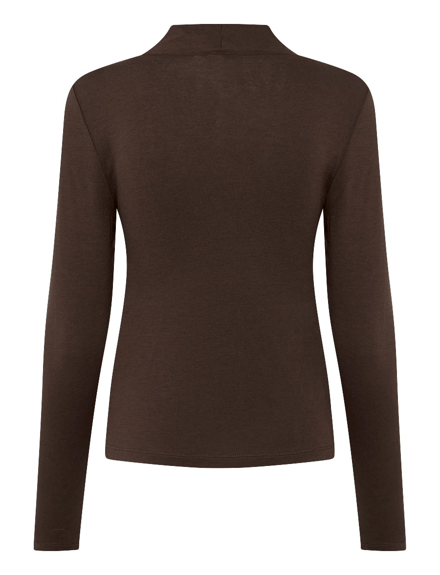 Claire Woman - CWAlayah - striktrøjer - 4562 bitter chocolate - 1