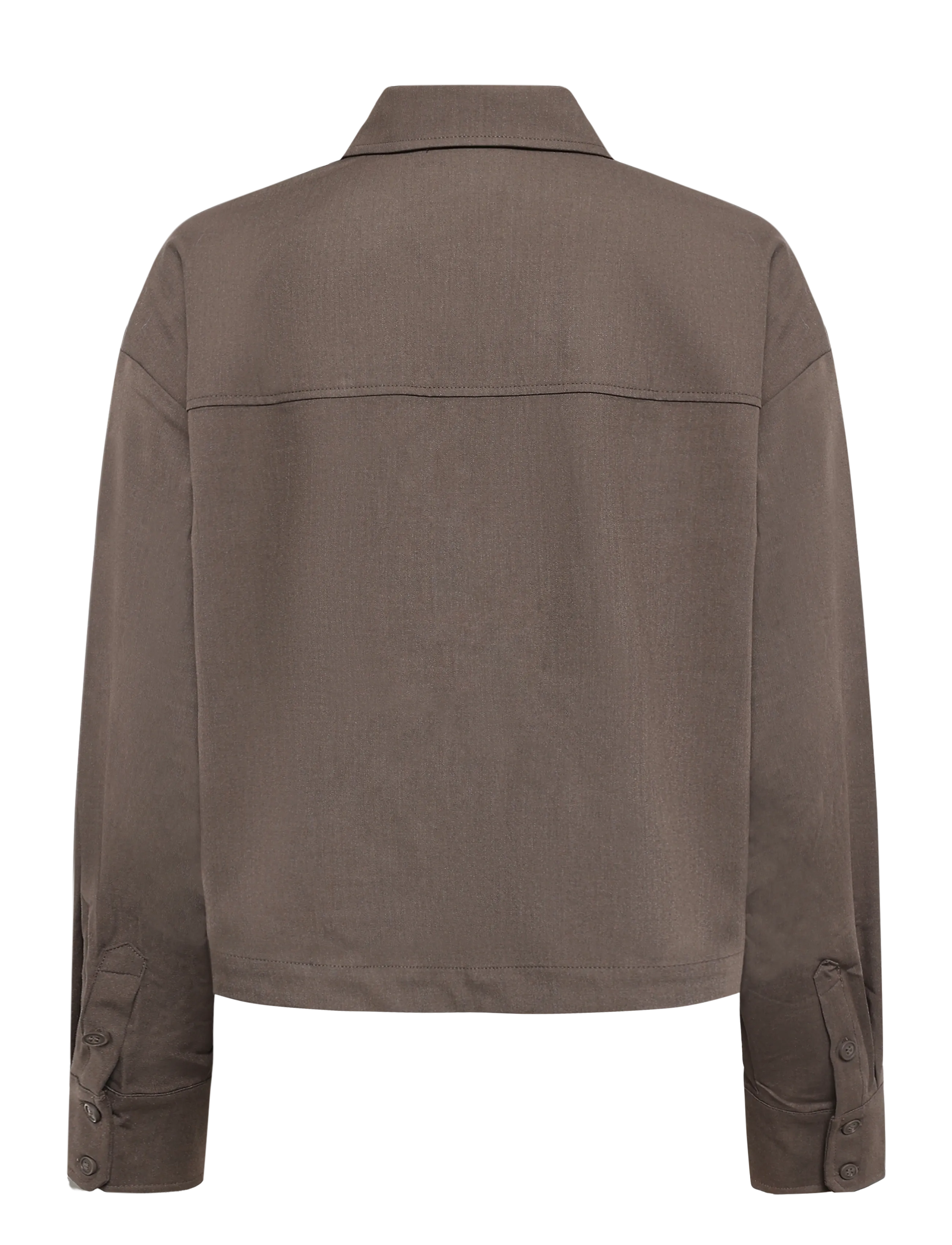 Claire Woman - CWSellma Shirt - cacao melange - 1