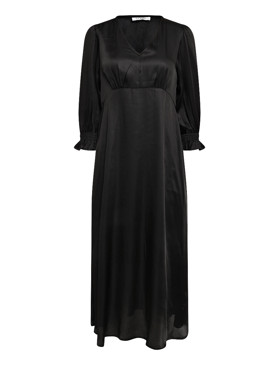 Claire Woman - CWKaltrina Dress - maxi dresses - black - 0