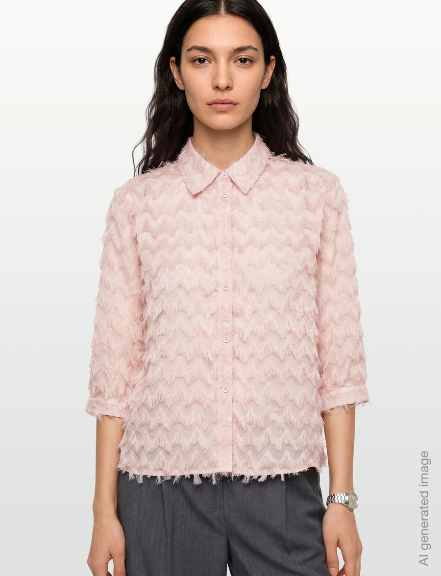 Claire Woman - CWPetrine - långärmade skjortor - pink touch - 3