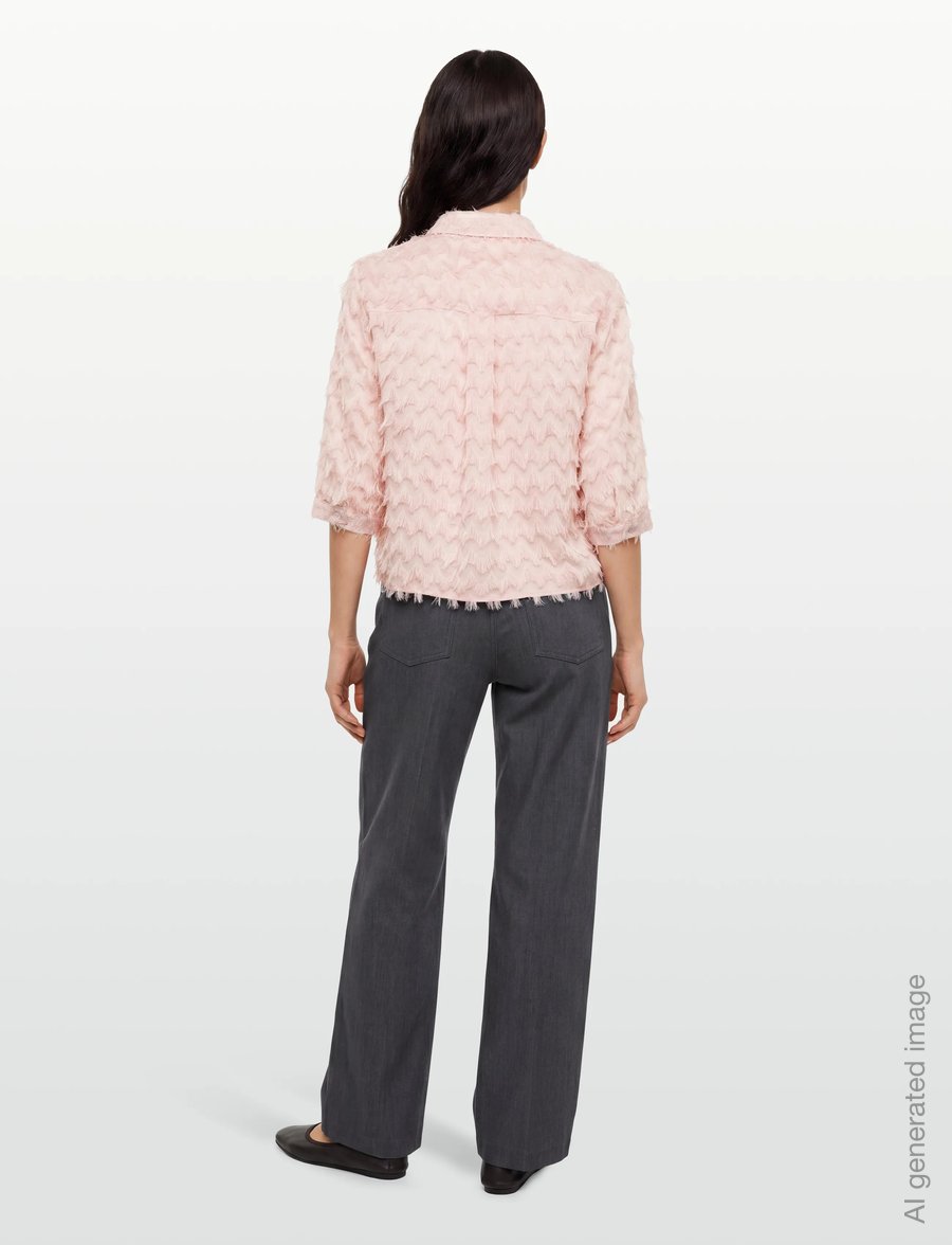 Claire Woman - CWPetrine - långärmade skjortor - pink touch - 4