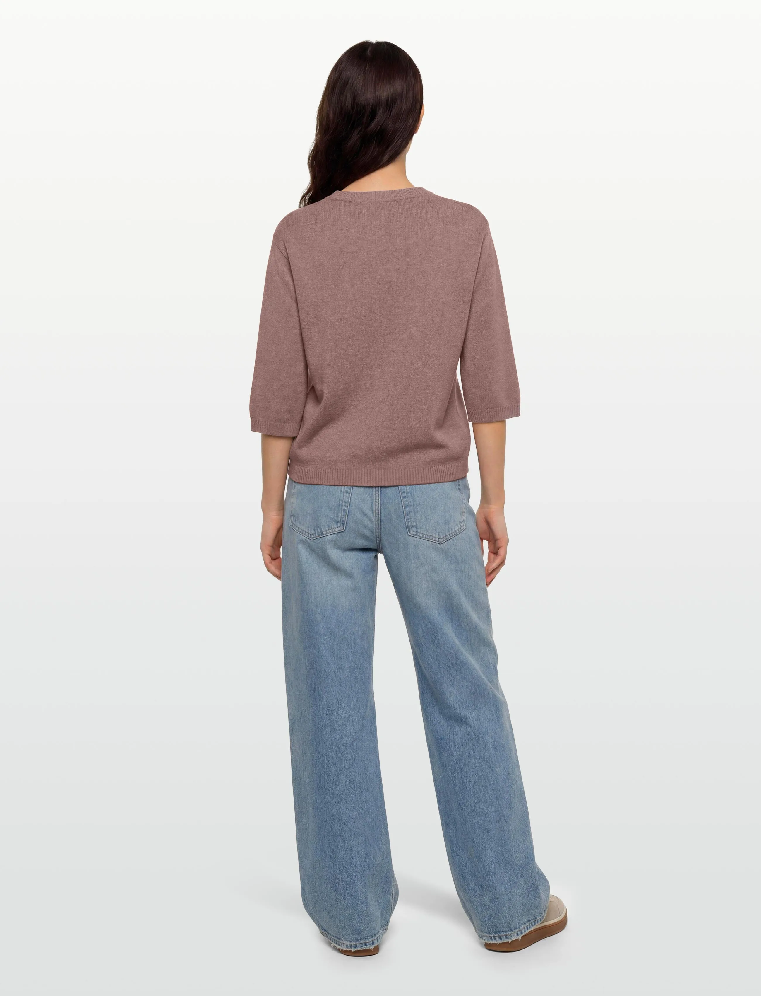 Claire Woman - CWPeace - trøjer - cacao melange - 4