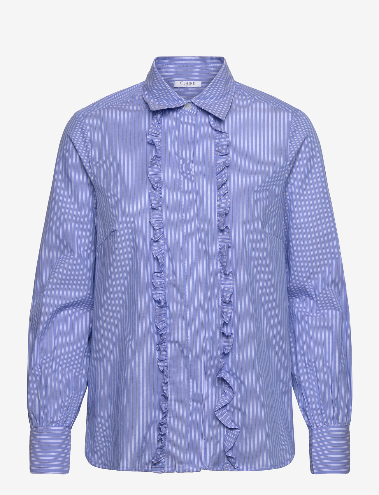 Claire Woman - CWResha striped - Shirt - långärmade skjortor - serenity - 0