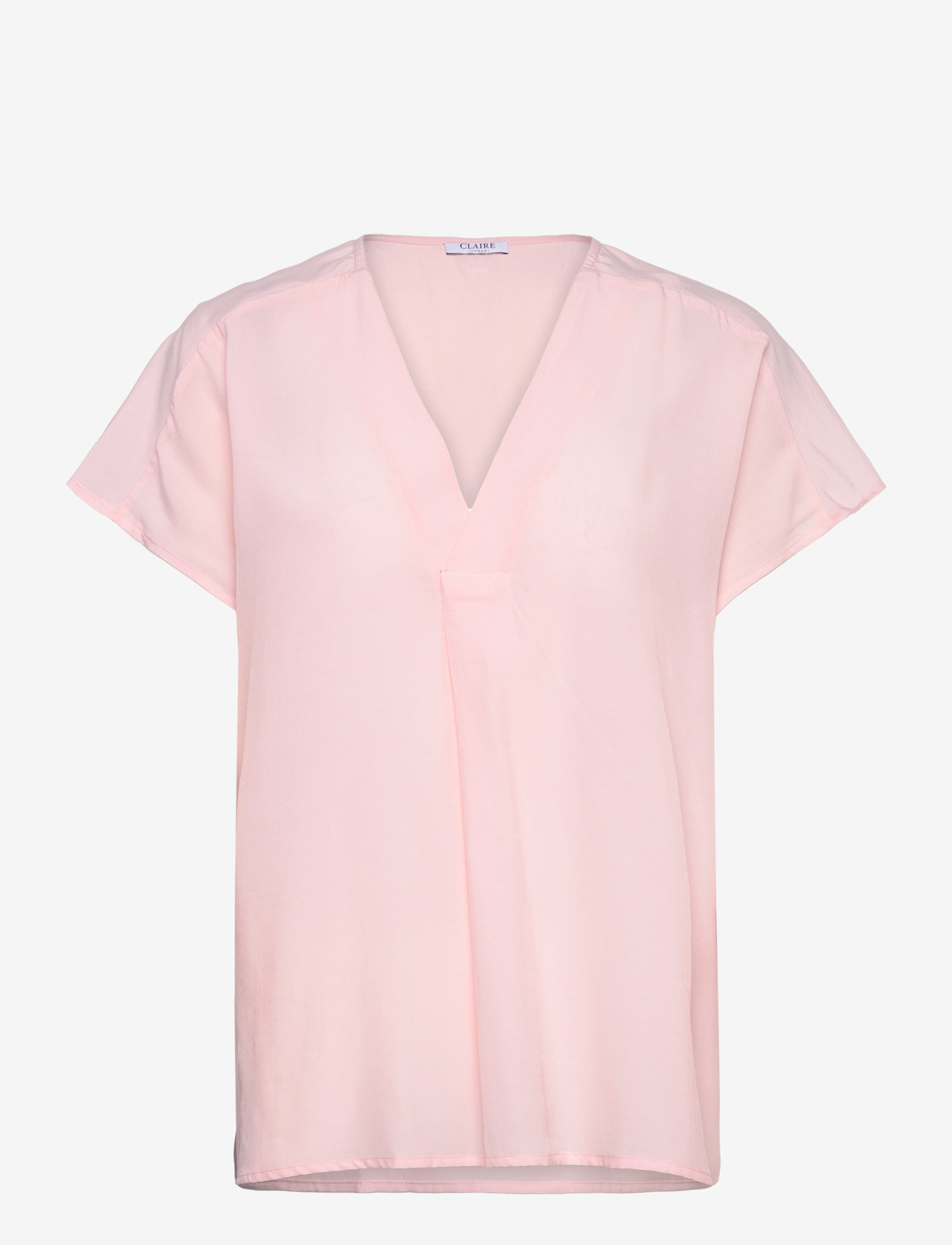 Claire Woman - CWRoksana - Blouse - kortærmede bluser - pink touch - 0