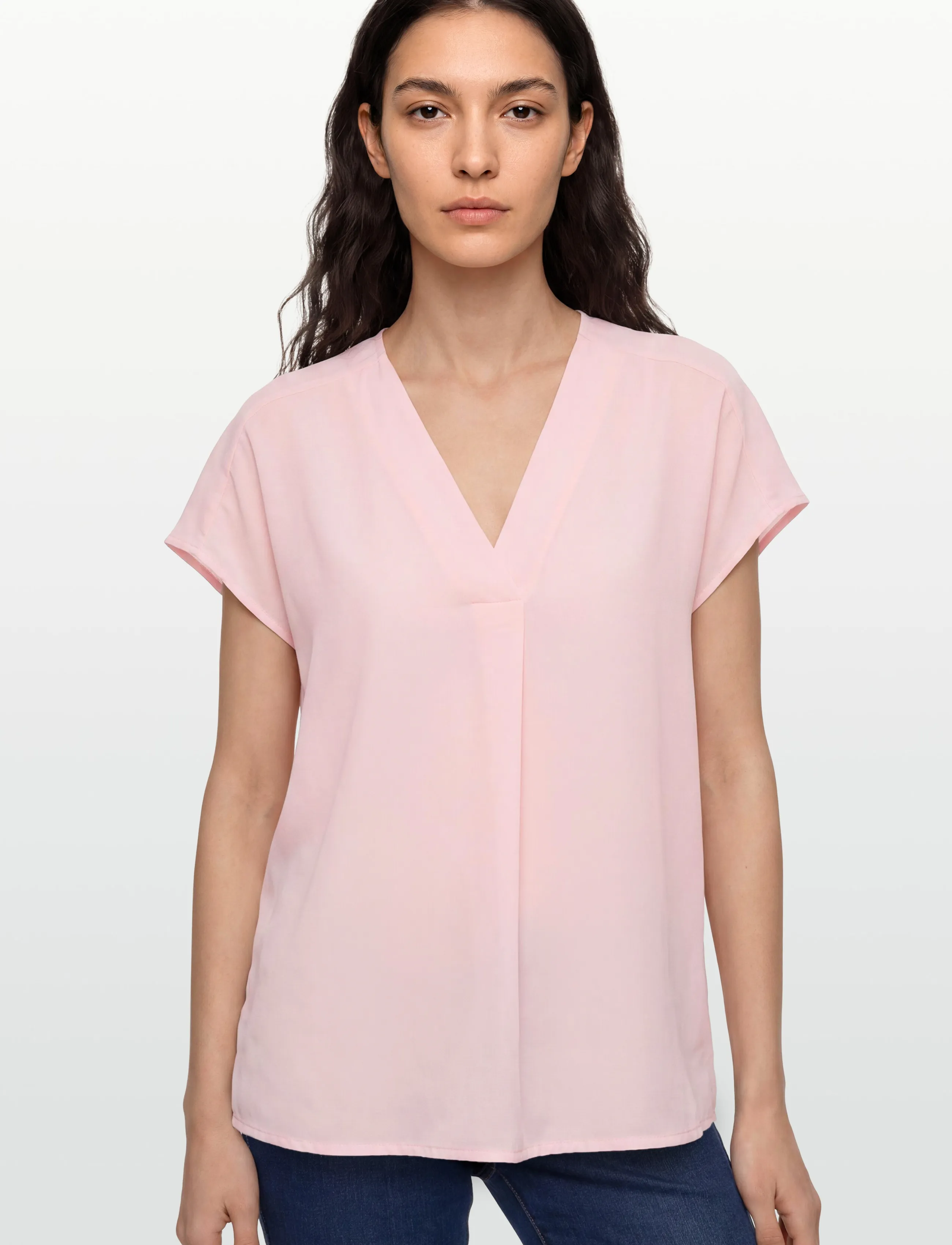 Claire Woman - CWRoksana - Blouse - kurzämlige blusen - pink touch - 3